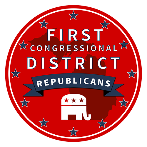Michigan's First Congressional District Republicans logo